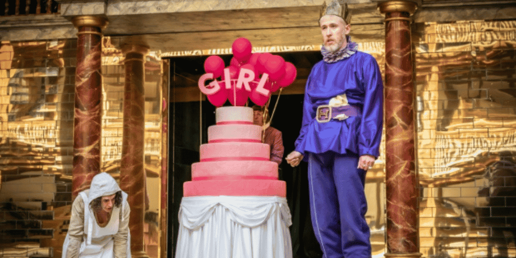 Anna Savya and Adam Gillen in Henry VIII